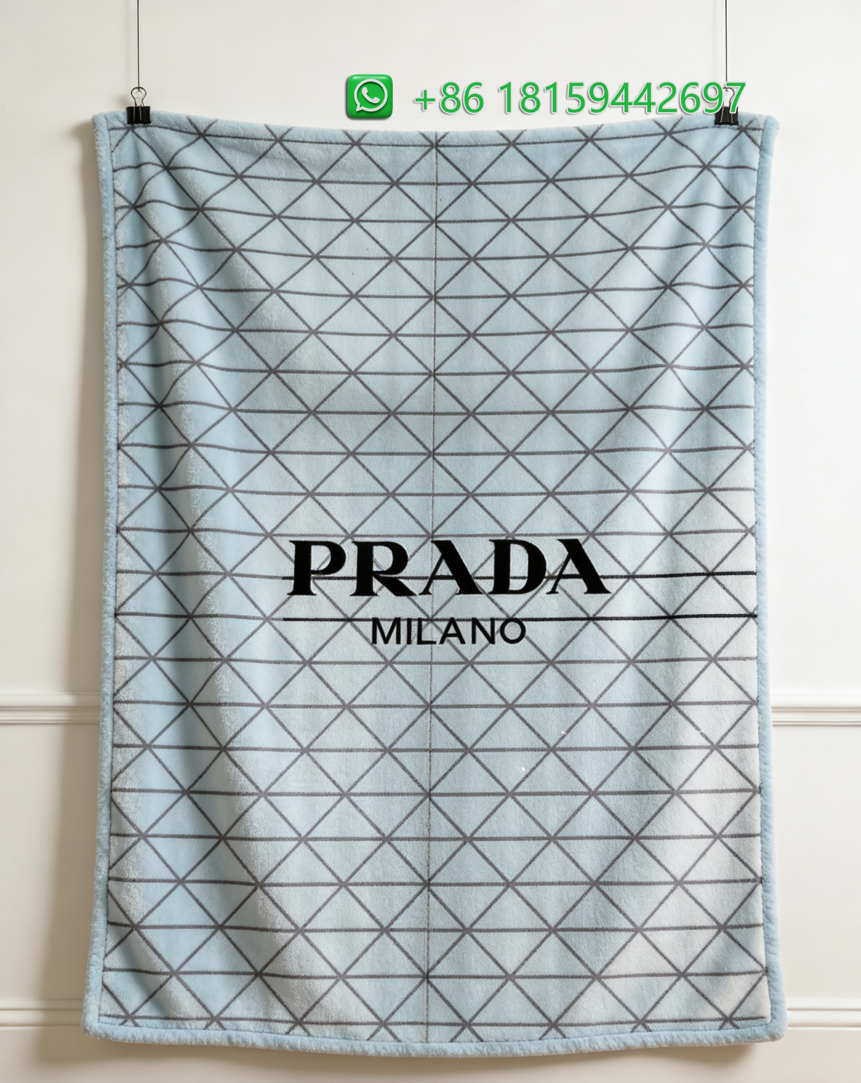 Prada Throw Blankets